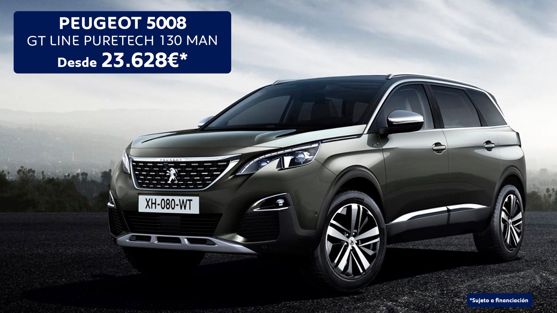 Peugeot 5008 GT Line desde 23.628€ Peugeot 5008 GT Line desde 23.628€