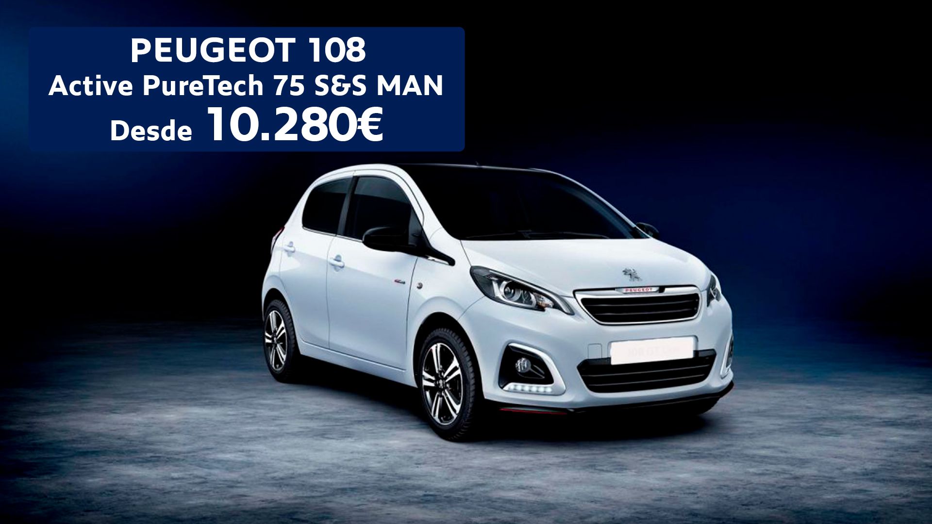 Peugeot 108 desde 10.280€ Peugeot 108 desde 10.280€