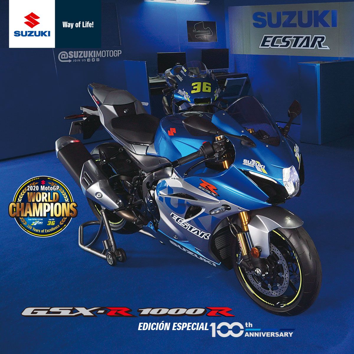 GSX-R1000R 100 ANIVERSARIO GSX-R1000R 100 ANIVERSARIO