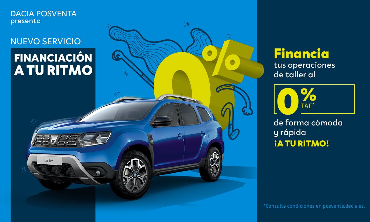 FINANCIACIÓN A TU RITMO DACIA FINANCIACIÓN A TU RITMO DACIA