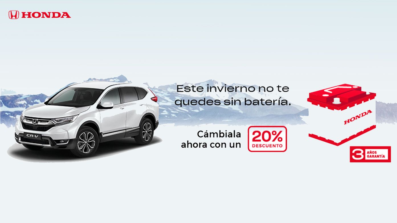 Este invierno renueva tu batería y llévate un 20% de descuento Este invierno renueva tu batería y llévate un 20% de descuento