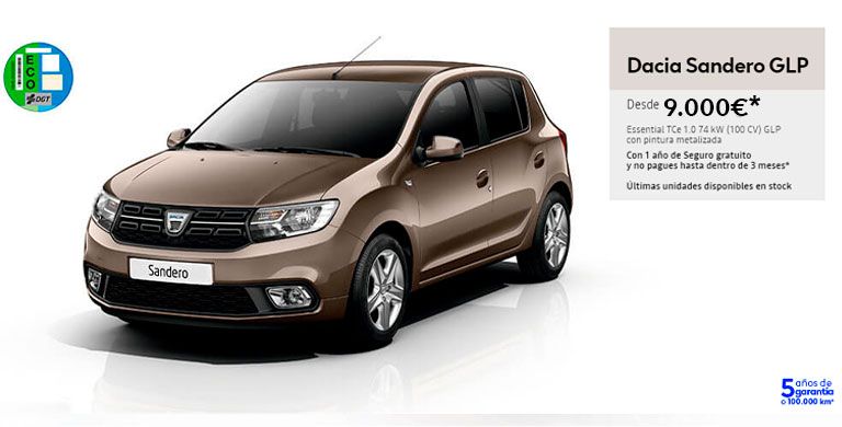 Dacia Sandero GLP Dacia Sandero GLP