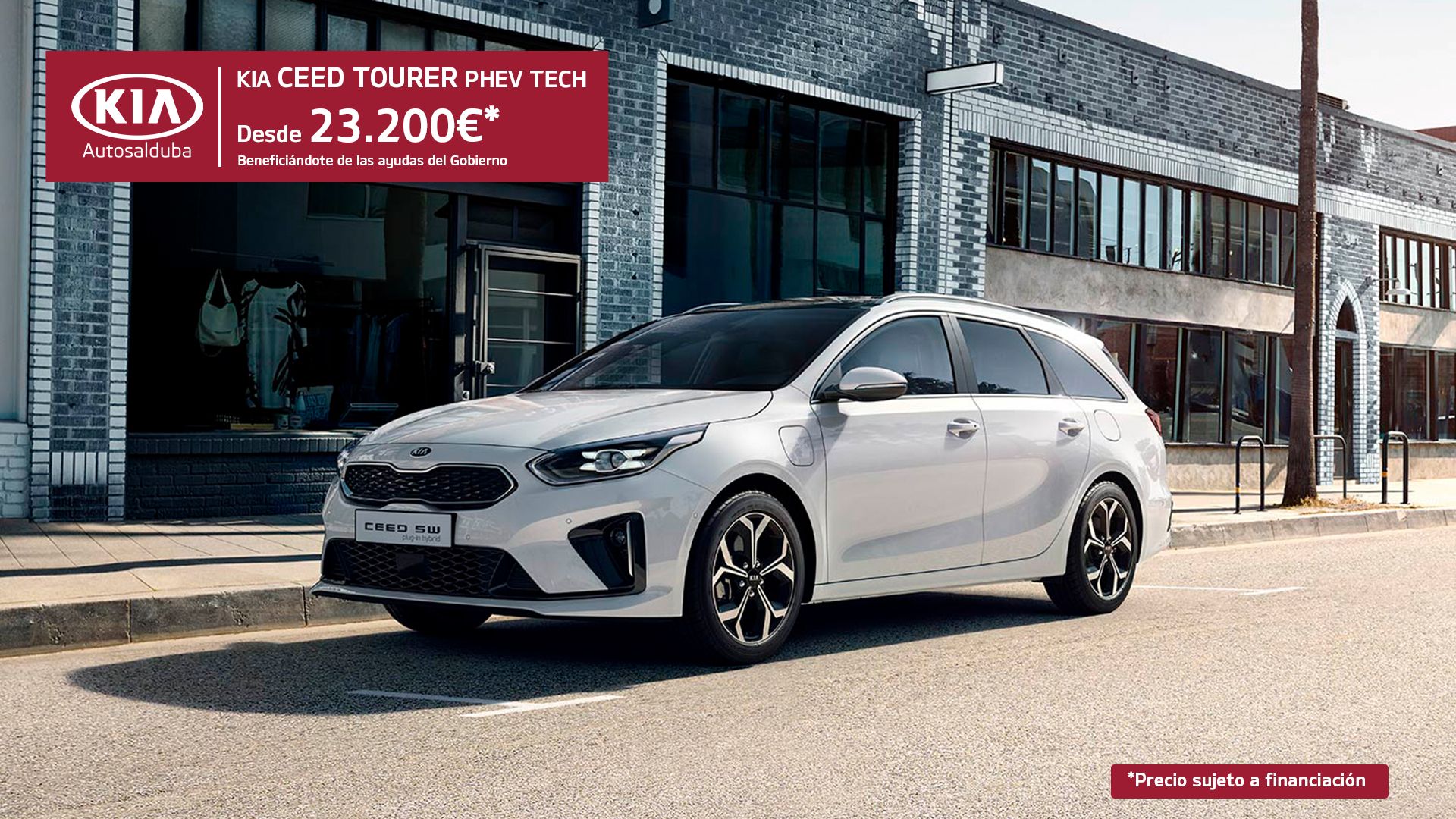 Kia Ceed Tourer Híbrido Enchufable desde 23.200€ Kia Ceed Tourer Híbrido Enchufable desde 23.200€