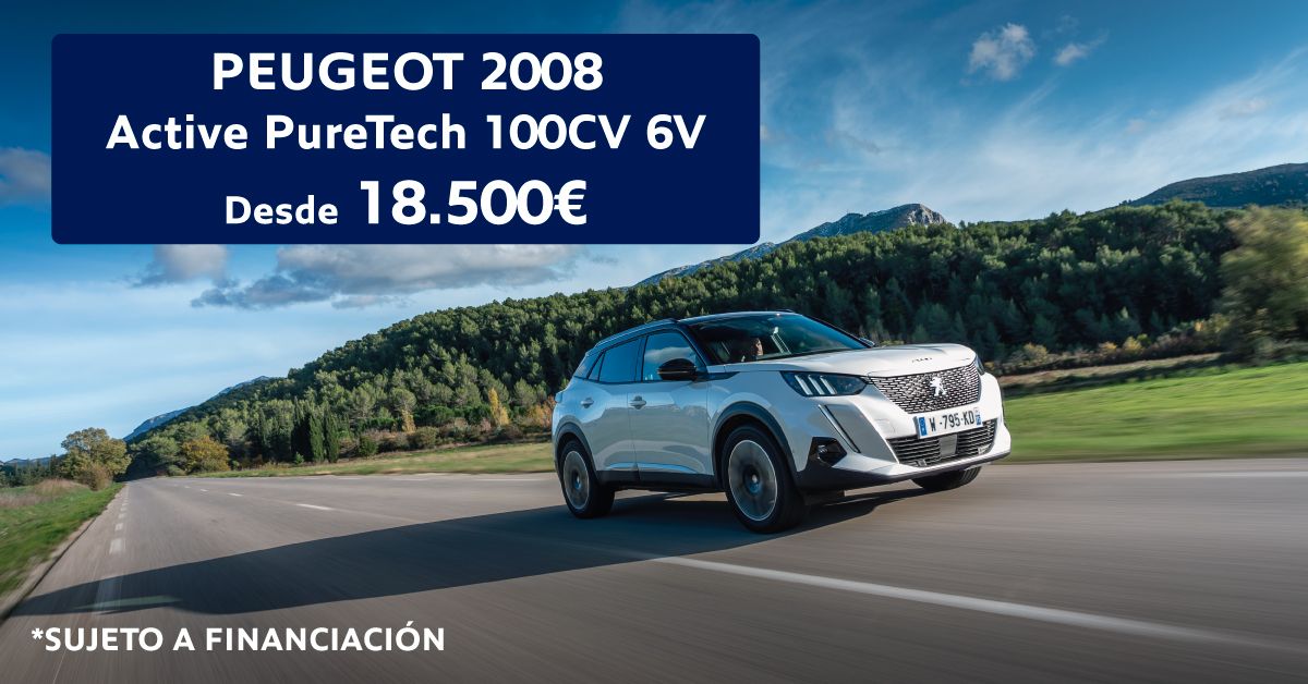 2008 Active Puretech 100CV desde 18.500€ 2008 Active Puretech 100CV desde 18.500€