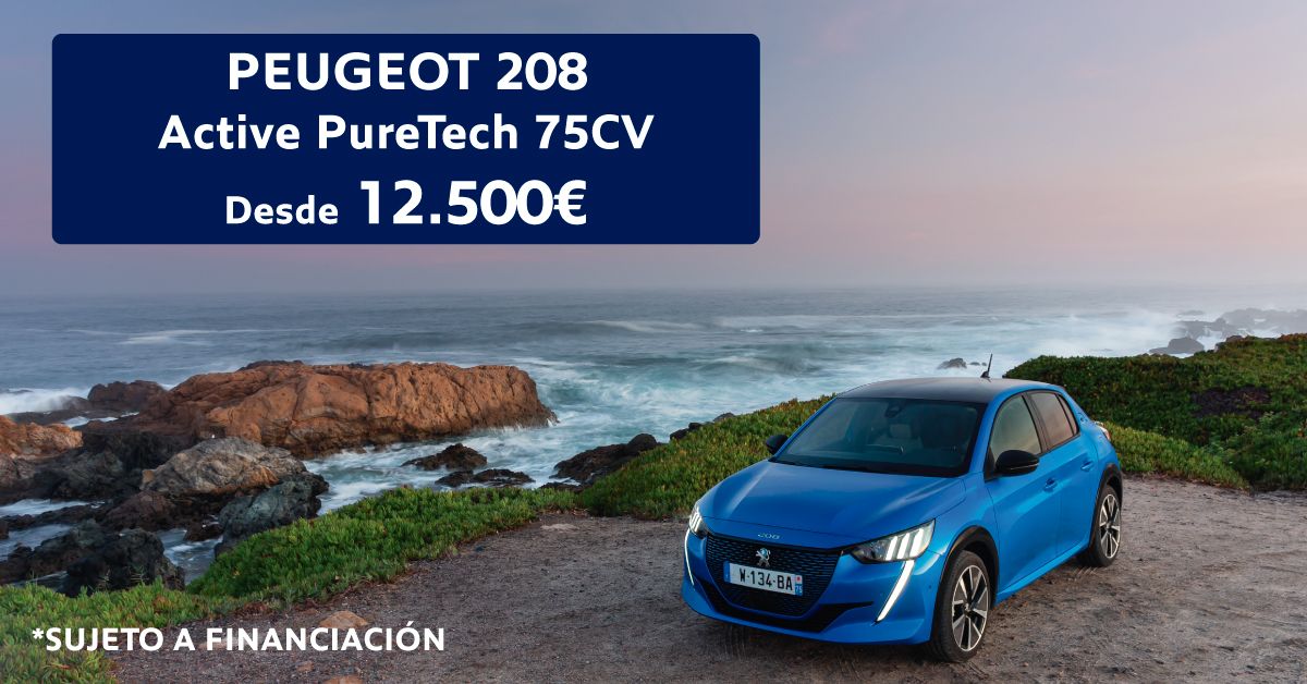 208 Active Puretech 75CV desde 12.500€ 208 Active Puretech 75CV desde 12.500€
