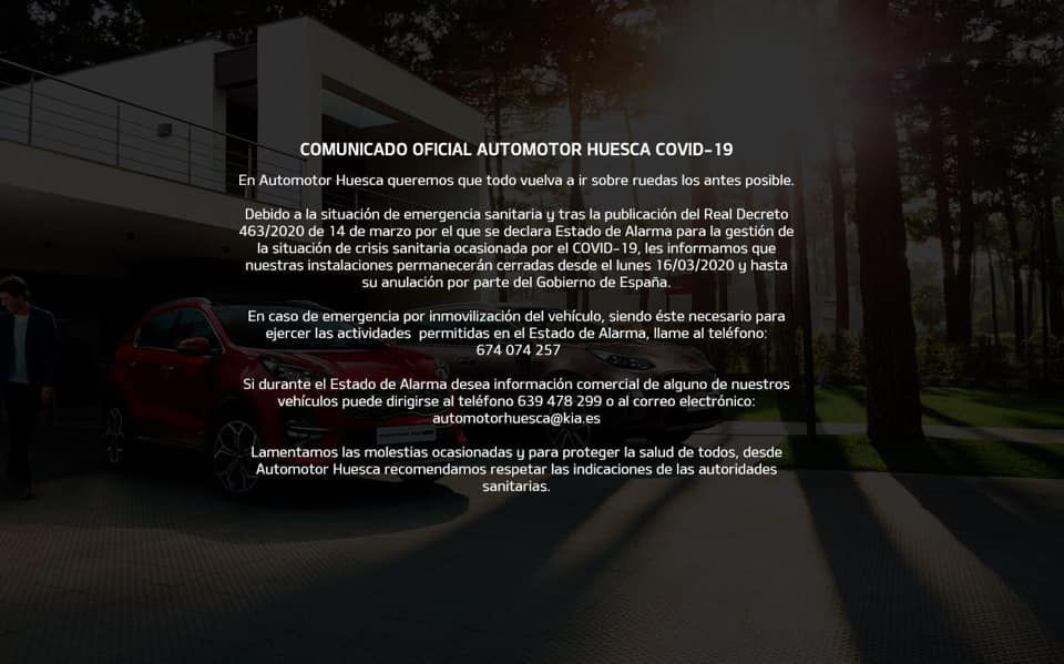 Comunicado Oficial Covid-19 Comunicado Oficial Covid-19