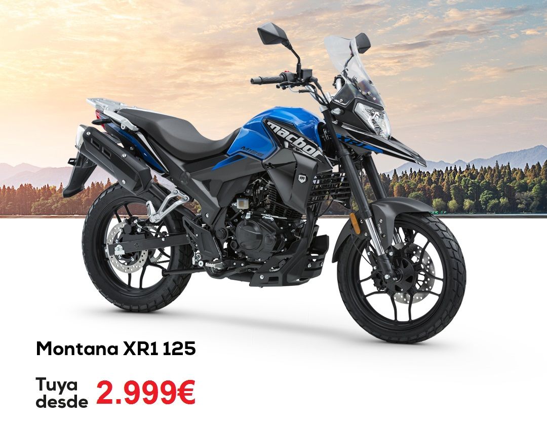 SIENTE LA NUEVA MACBOR MONTANA XR1 POR 2.999€ SIENTE LA NUEVA MACBOR MONTANA XR1 POR 2.999€