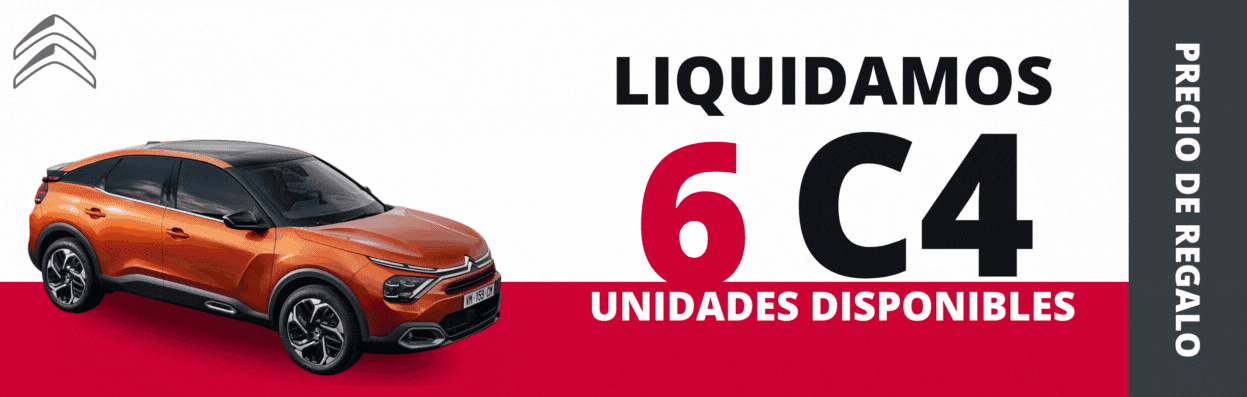 LIQUIDAMOS 6 UNIDADES DEL NUEVO CITROËN C4 LIQUIDAMOS 6 UNIDADES DEL NUEVO CITROËN C4
