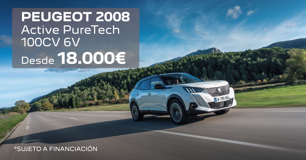 2008 Active Puretech 100CV desde 18.000€ 2008 Active Puretech 100CV desde 18.000€