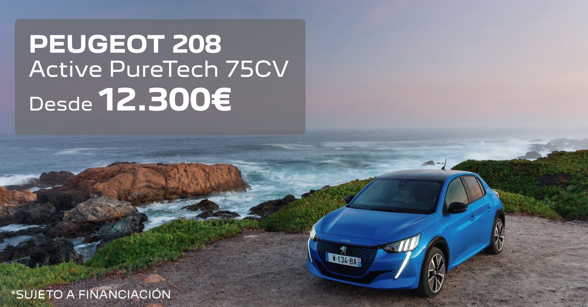 208 Active Puretech 75CV desde 12.300€ 208 Active Puretech 75CV desde 12.300€