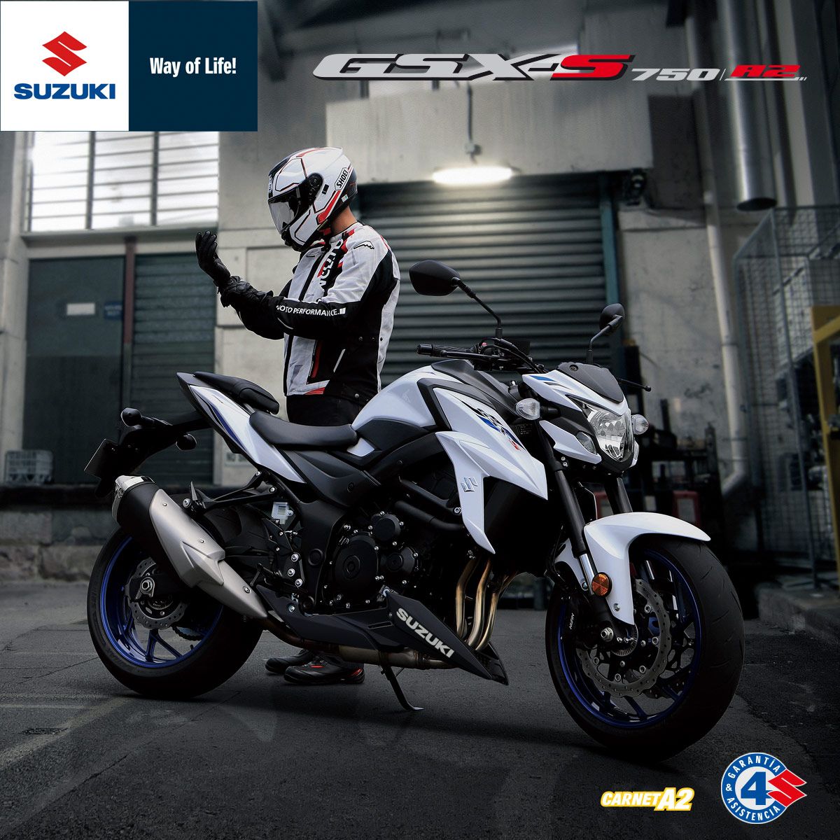 GSX-S750 A2 ahora 8.719€ GSX-S750 A2 ahora 8.719€