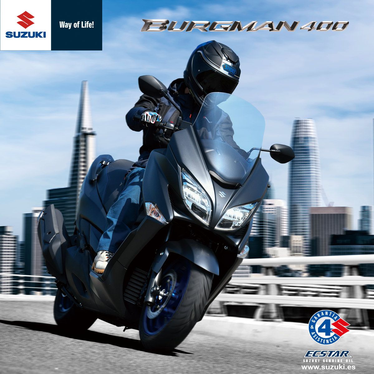 BURGMAN 400 ahora por 7.329€ BURGMAN 400 ahora por 7.329€