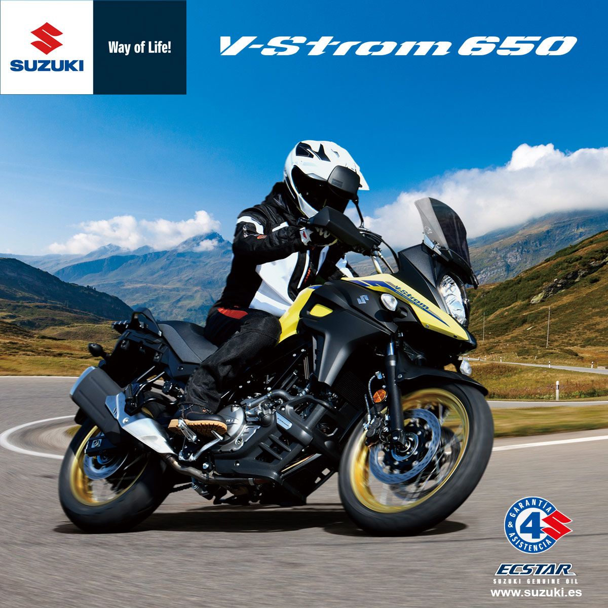 V-STROM 650 ABS ahora por solo 8.495€ V-STROM 650 ABS ahora por solo 8.495€