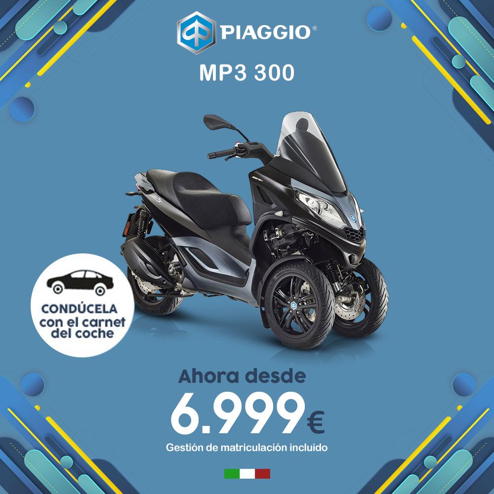 MP3 300 ¡CONDÚCELA CON EL CARNET DE COCHE! MP3 300 ¡CONDÚCELA CON EL CARNET DE COCHE!