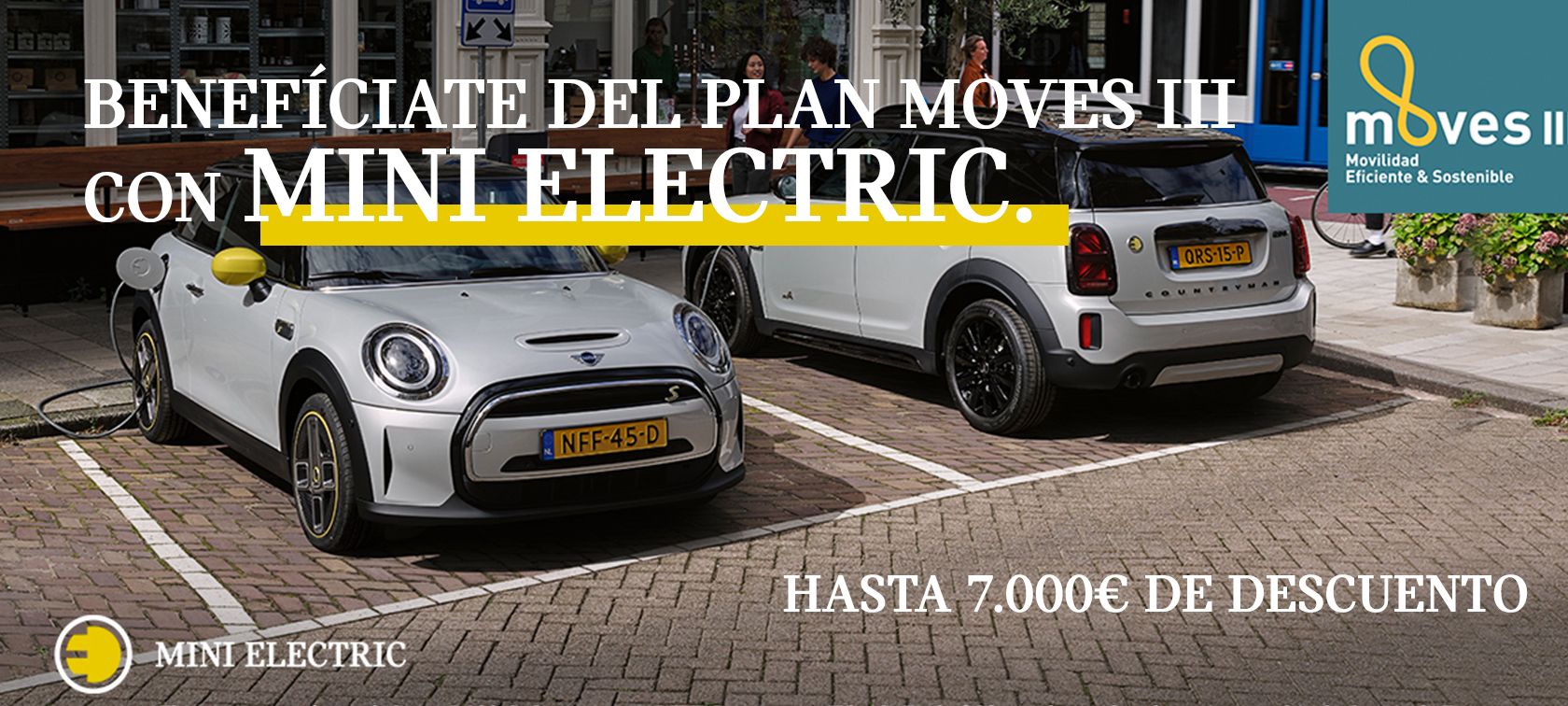 Benefíciate del Plan Moves III con MINI Electric Benefíciate del Plan Moves III con MINI Electric