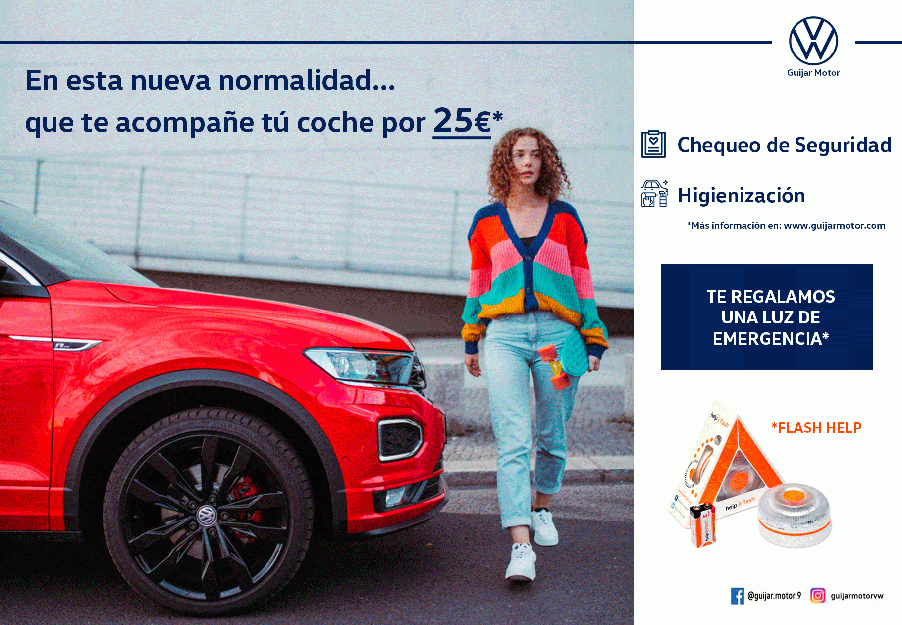 En esta nueva normalidad que te acompañe tú coche por 25€ En esta nueva normalidad que te acompañe tú coche por 25€