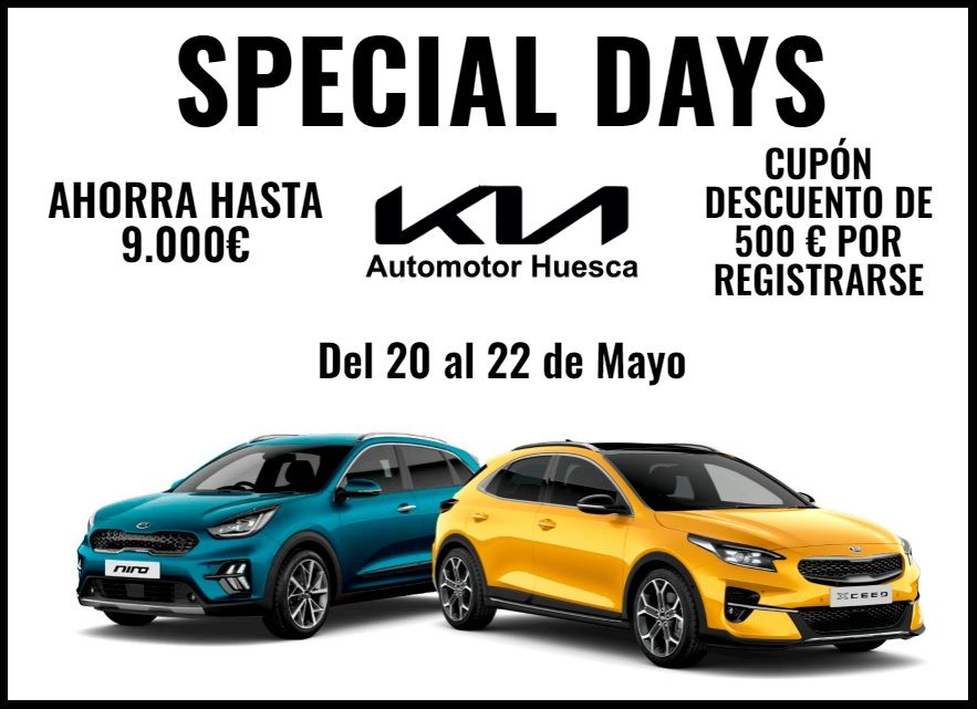 Special Days KIA Automotor Huesca Special Days KIA Automotor Huesca