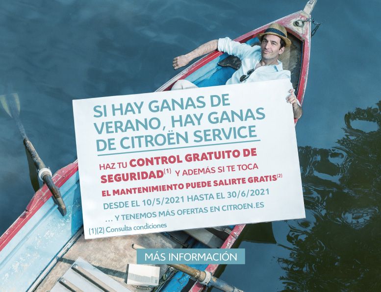 SI HAY GANAS DE VERANO, HAY GANAS DE CITROËN SERVICE SI HAY GANAS DE VERANO, HAY GANAS DE CITROËN SERVICE