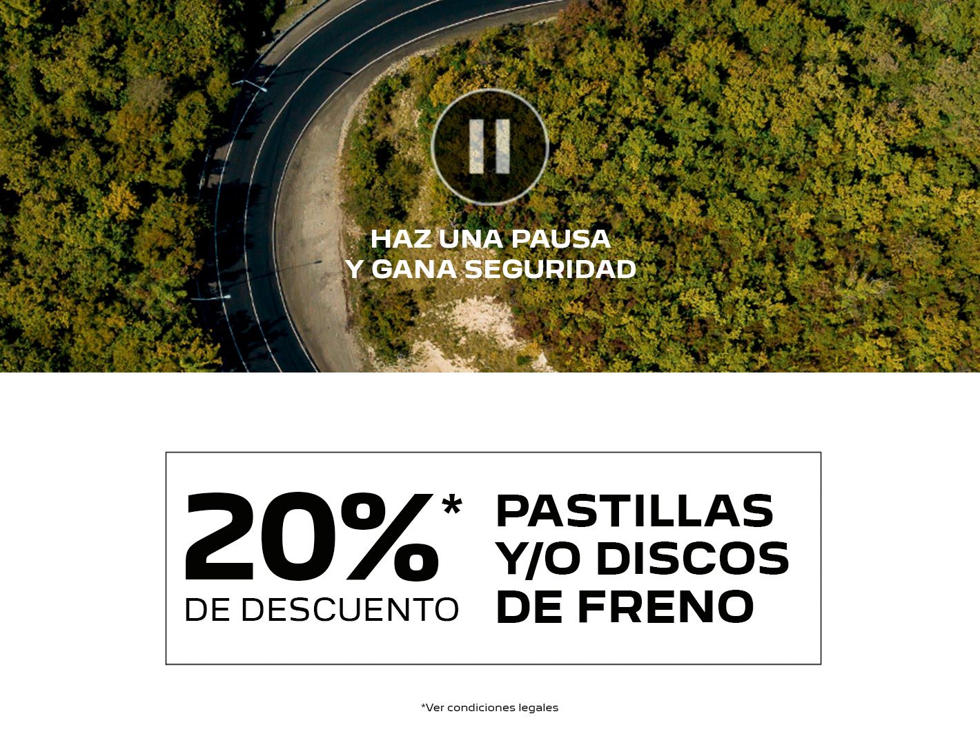 20% DTO PASTILLAS Y/O DISCOS DE FRENO 20% DTO PASTILLAS Y/O DISCOS DE FRENO