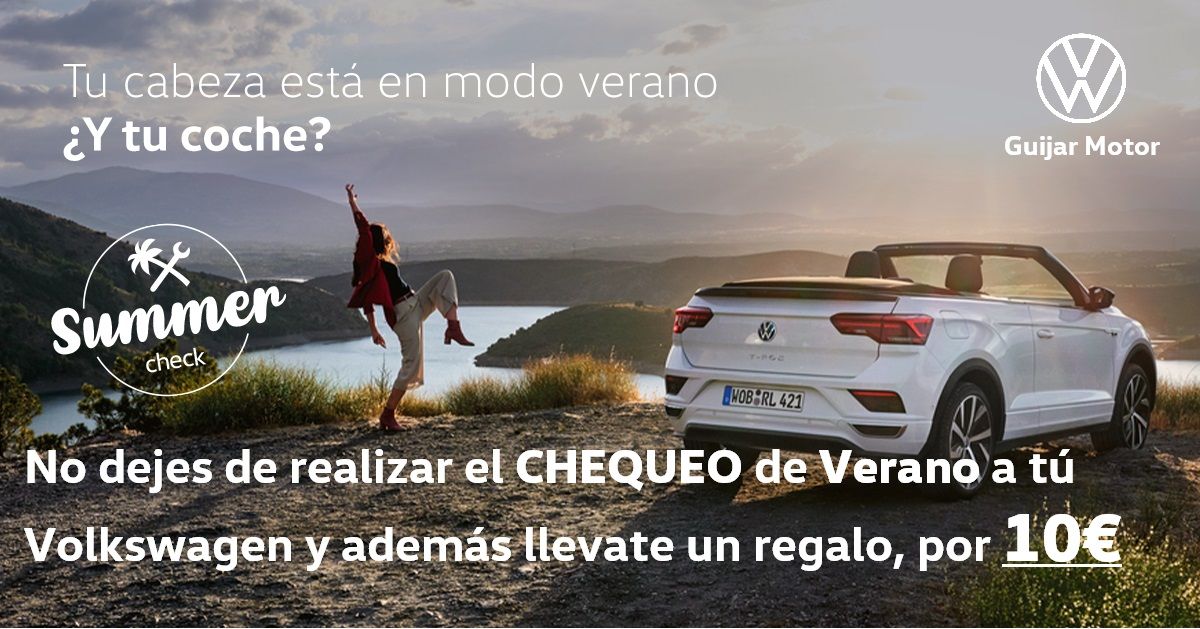 PASA EL CHEQUEO DE VERANO EN TU SERVICIO OFICIAL PASA EL CHEQUEO DE VERANO EN TU SERVICIO OFICIAL