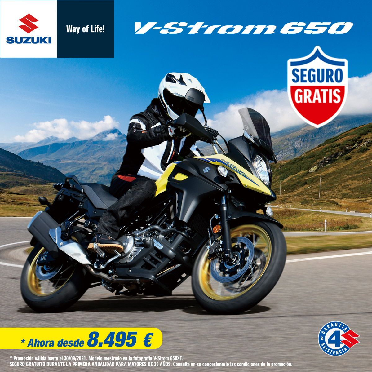 V-STROM 650 ABS con SEGURO GRATUITO 1 AÑO! V-STROM 650 ABS con SEGURO GRATUITO 1 AÑO!