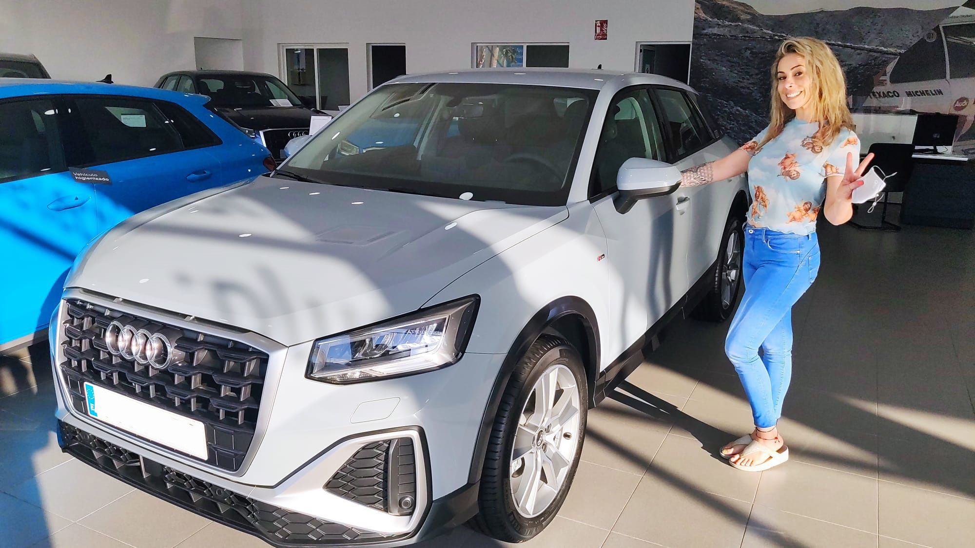 Entrega Audi Q2 a Isabel Entrega Audi Q2 a Isabel