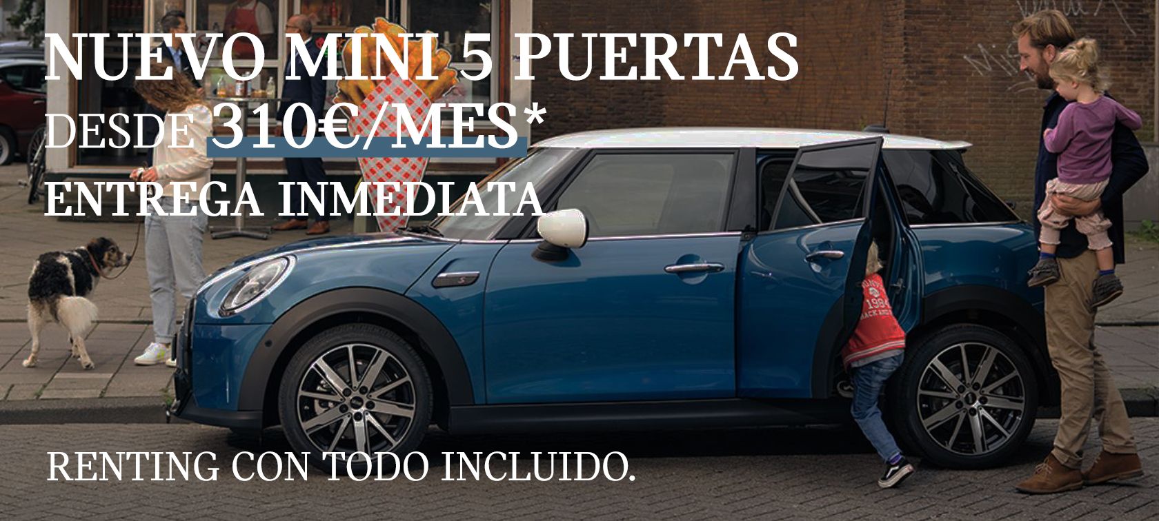 Nuevo MINI 5 Puertas Desde 310€/Mes* con ENTREGA INMEDIATA Nuevo MINI 5 Puertas Desde 310€/Mes* con ENTREGA INMEDIATA