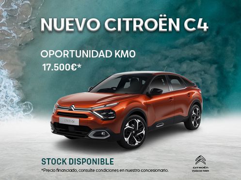 NUEVO CITROËN C4 KM0 SEPTIEMBRE 2021 NUEVO CITROËN C4 KM0 SEPTIEMBRE 2021