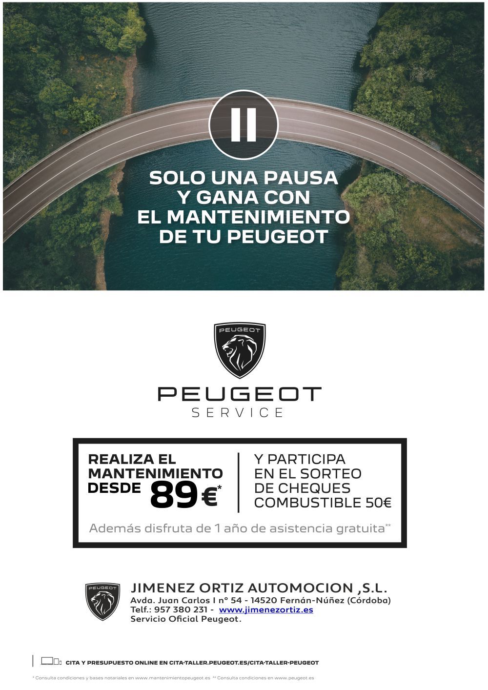 MANTENIMIENTO DE SU COCHE DESDE 89€ MANTENIMIENTO DE SU COCHE DESDE 89€