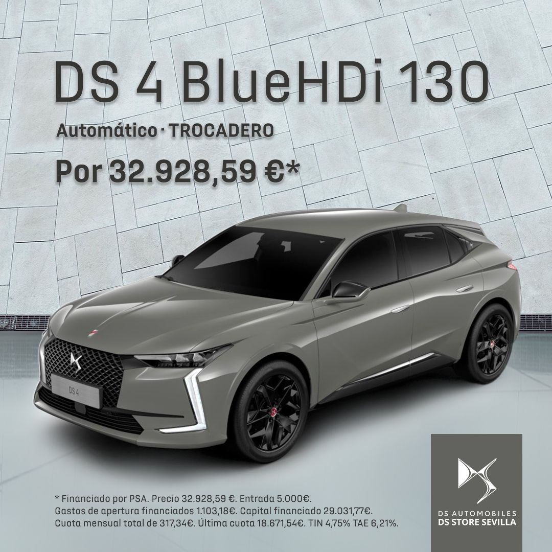 DS 4 BLUE HDi 130 SEPTIEMBRE 2021 DS 4 BLUE HDi 130 SEPTIEMBRE 2021