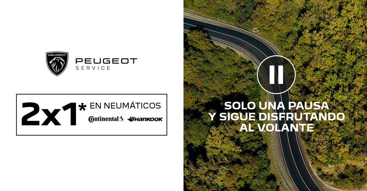 2x1 en neumáticos Continental y Hankook 2x1 en neumáticos Continental y Hankook