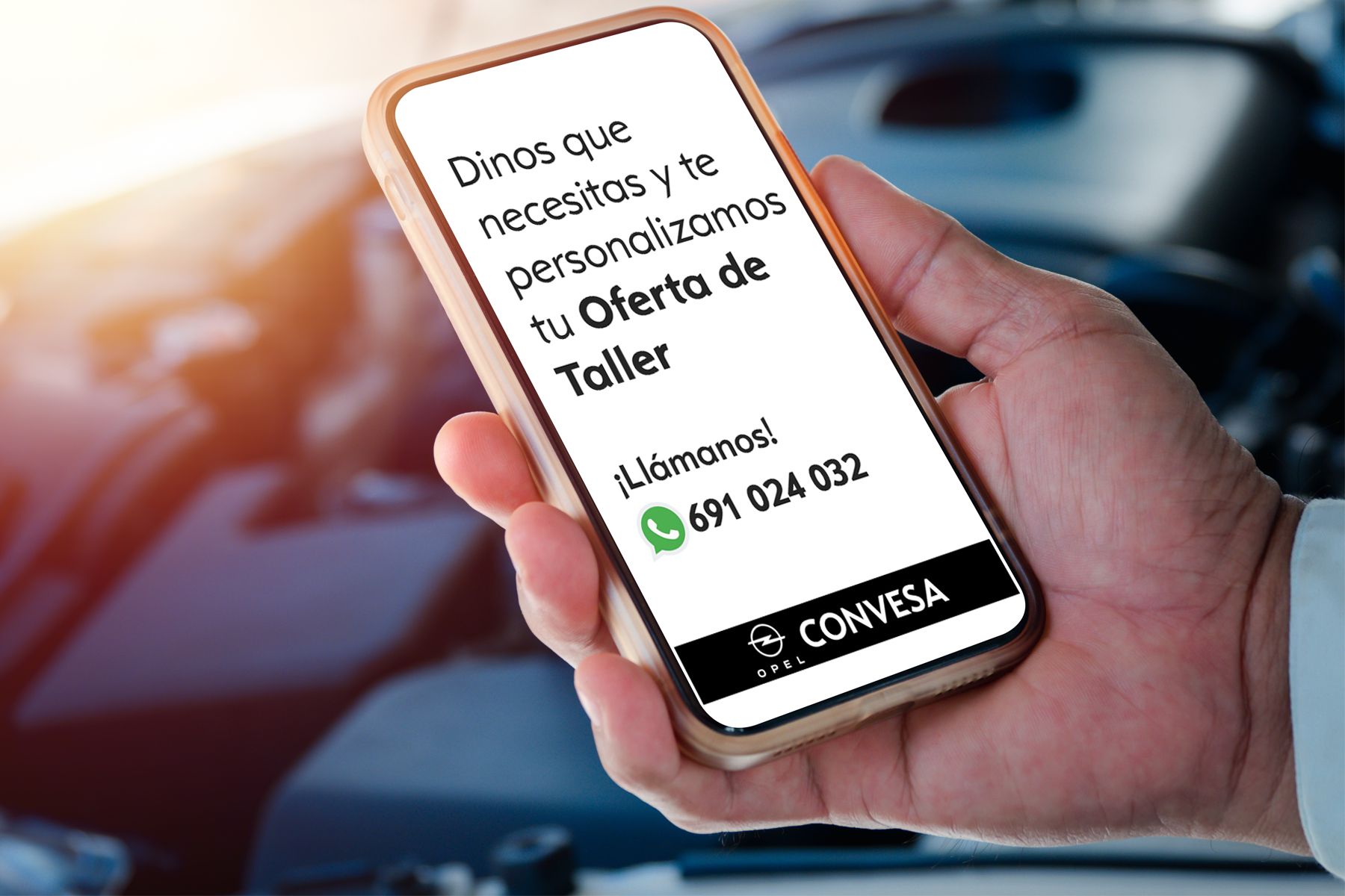 Dinos que necesitas y te personalizamos tu oferta de taller Dinos que necesitas y te personalizamos tu oferta de taller