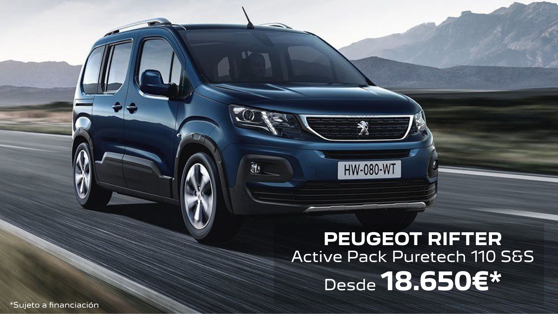 Rifter Active Pack Puretech 110 CV desde 18.650€* Rifter Active Pack Puretech 110 CV desde 18.650€*