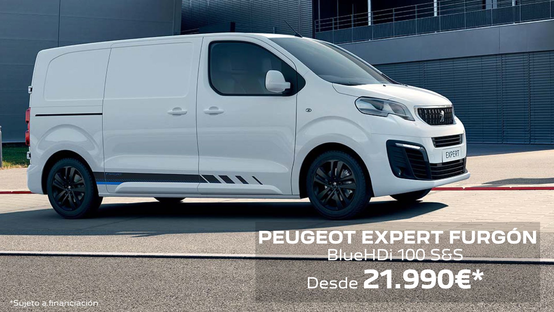 Expert Furgón Pro BlueHDi 100CV desde 21.990€* Expert Furgón Pro BlueHDi 100CV desde 21.990€*