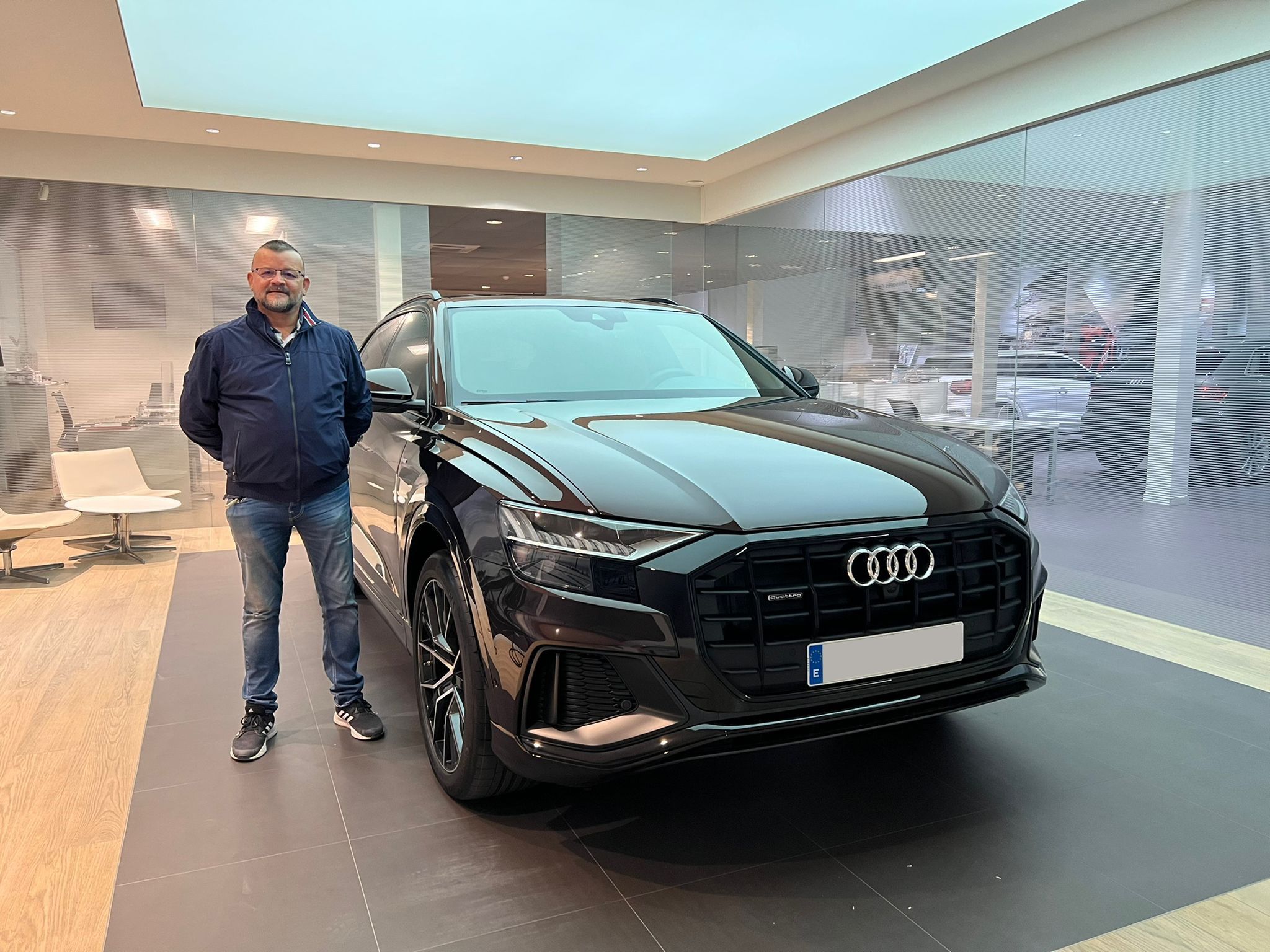 Entrega Audi Q8 a Joaquín Piedra Entrega Audi Q8 a Joaquín Piedra