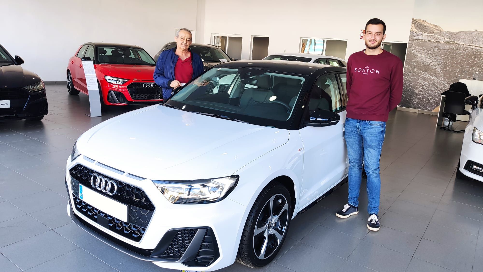 Entrega Audi A1 Sportback a Jesús Entrega Audi A1 Sportback a Jesús