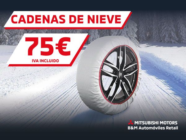 OFERTA CADENAS DE NIEVE por 75€ IVA INCLUIDO OFERTA CADENAS DE NIEVE por 75€ IVA INCLUIDO