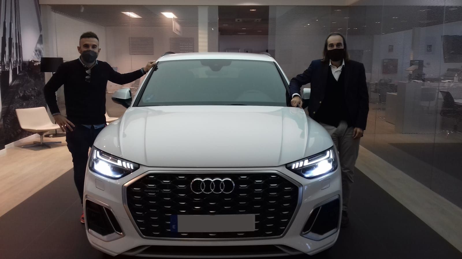 Entrega Audi Q5 Sportback a David Entrega Audi Q5 Sportback a David