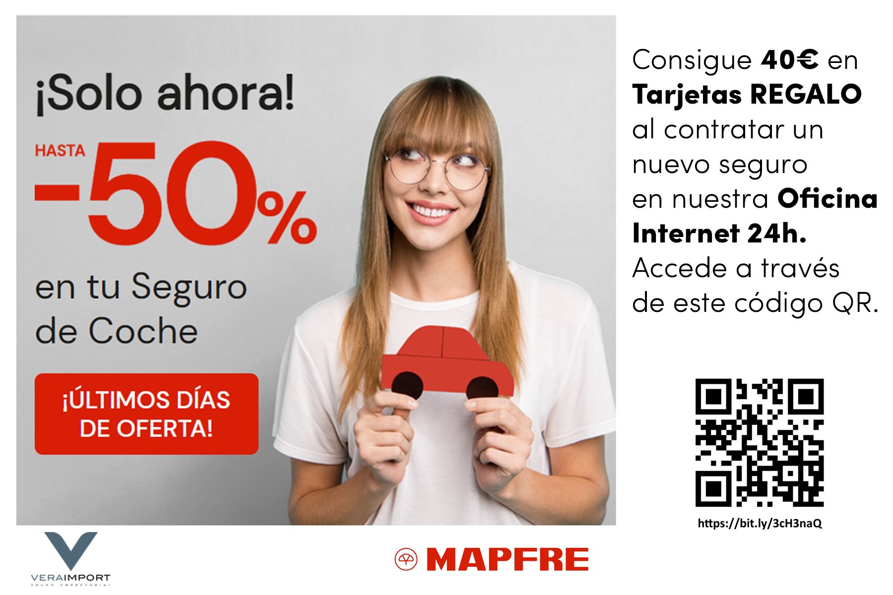 Seguro Mapfre 50% y regalo digital Seguro Mapfre 50% y regalo digital