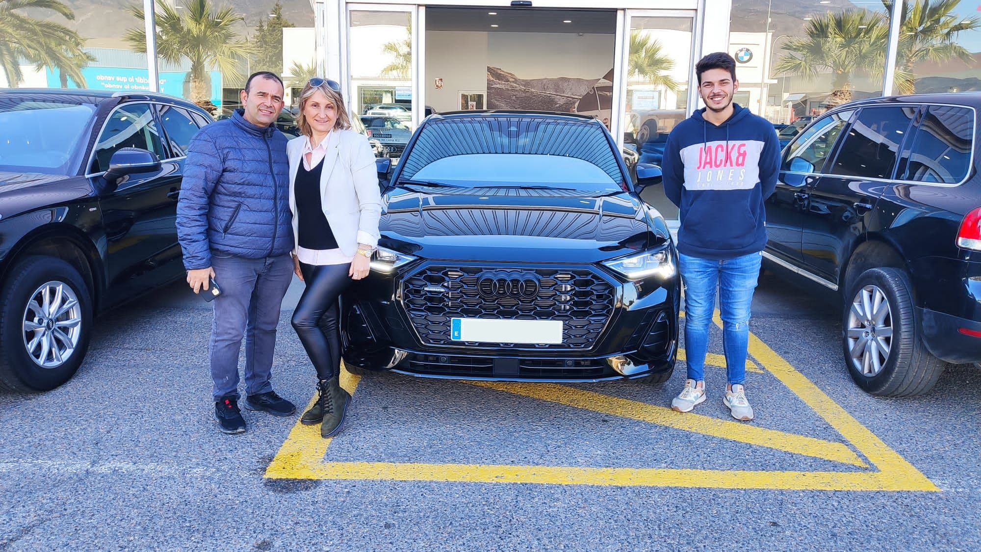 Entrega Audi Q3 Sportback a Antonio Entrega Audi Q3 Sportback a Antonio
