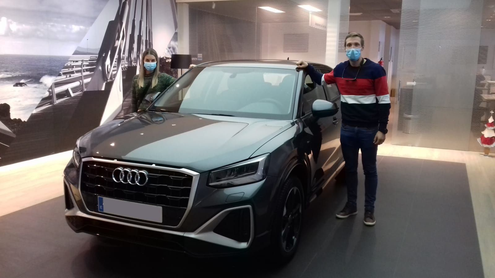 Entrega Audi Q2 a Samuel Entrega Audi Q2 a Samuel