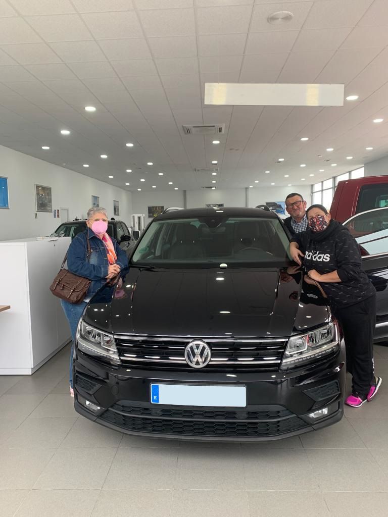 Entrega Volkswagen Tiguan a María del Mar Entrega Volkswagen Tiguan a María del Mar