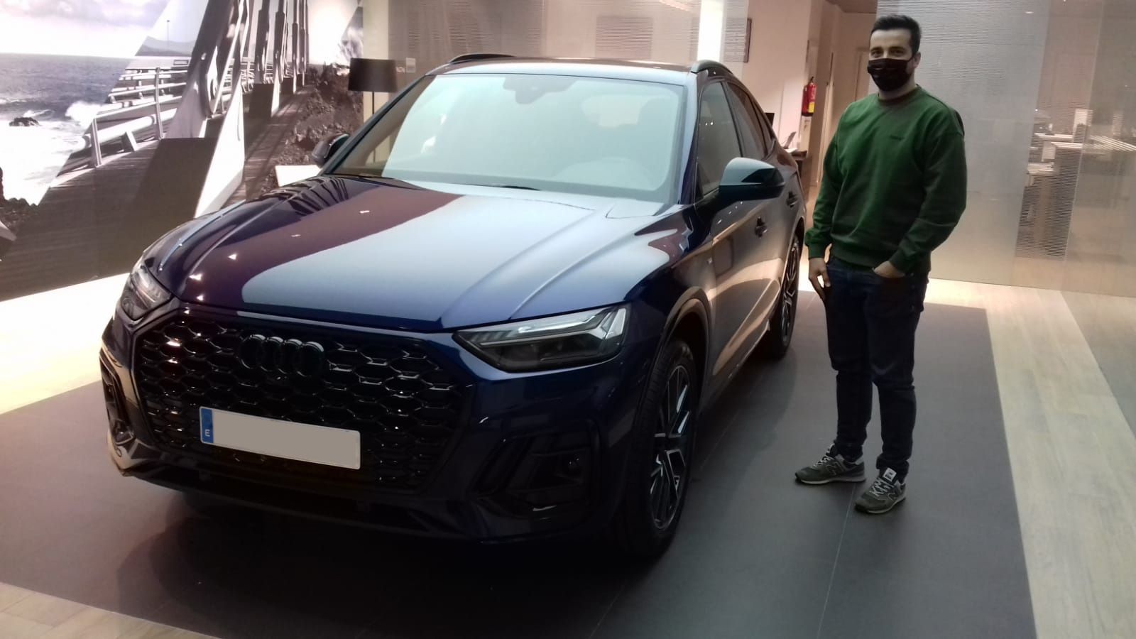 Entrega Audi Q5 Sportback a Fran Entrega Audi Q5 Sportback a Fran