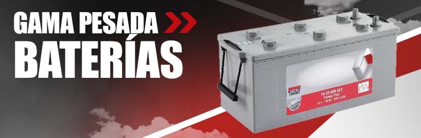 BATERÍAS - GAMA PESADA BATERÍAS - GAMA PESADA