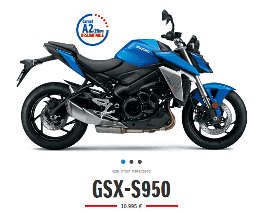 PROMOCION SUZUKI GSX-S950 POR SOLO 10.995€ PROMOCION SUZUKI GSX-S950 POR SOLO 10.995€