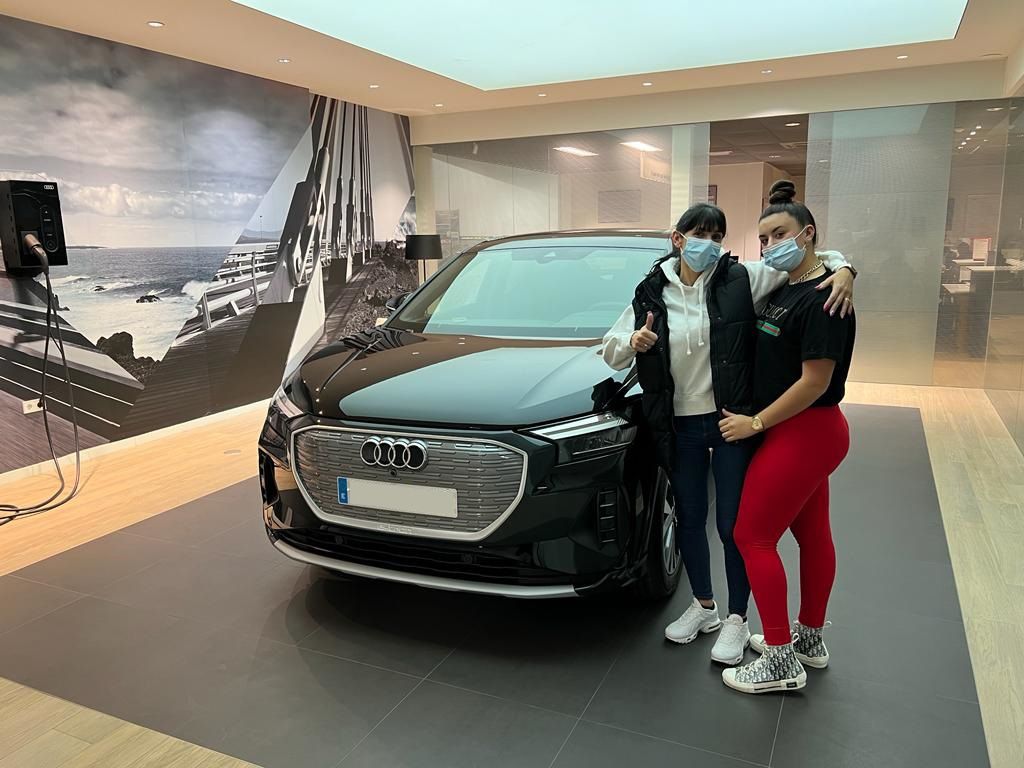Entrega Audi Q4 e-tron a Sandra Entrega Audi Q4 e-tron a Sandra