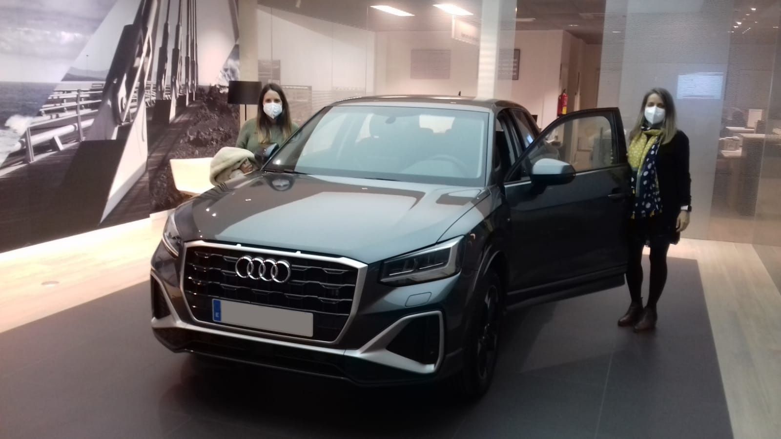 Entrega Audi Q2 a Belinda Entrega Audi Q2 a Belinda