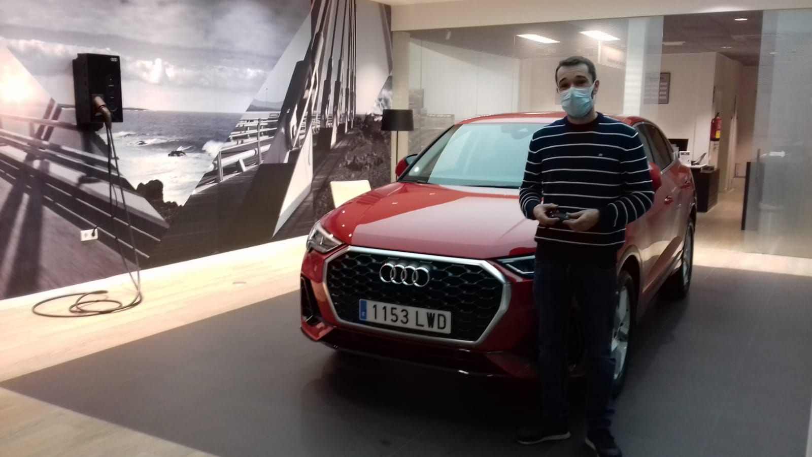 Entrega Audi Q3 Sportback a Francis Entrega Audi Q3 Sportback a Francis