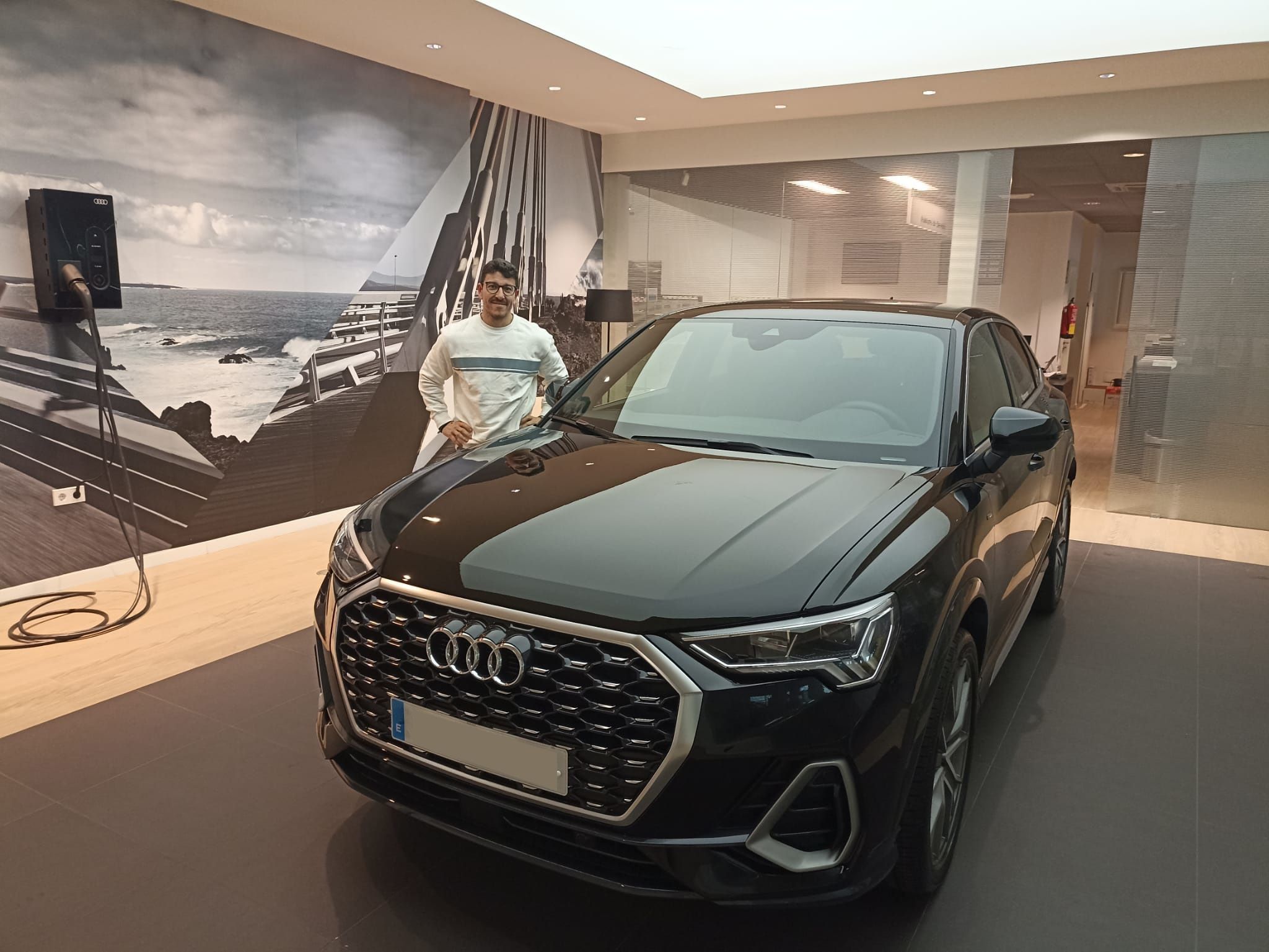 Entrega Audi Q3 Sportback a Jorge Entrega Audi Q3 Sportback a Jorge