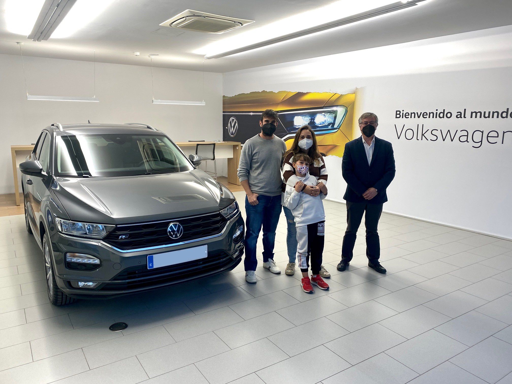 Entrega Volkswagen T-Roc a Lucia Entrega Volkswagen T-Roc a Lucia